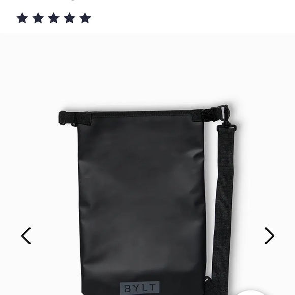 🧳 BYLT Basics; BNWT; Waterproof “BIOS”Black Uni-Sex Travel/Daily “Go To” Bag! - Picture 9 of 11
